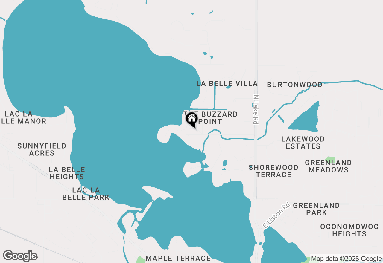 Map of N60W38457 Blackhawk Dr, Oconomowoc, WI 53066