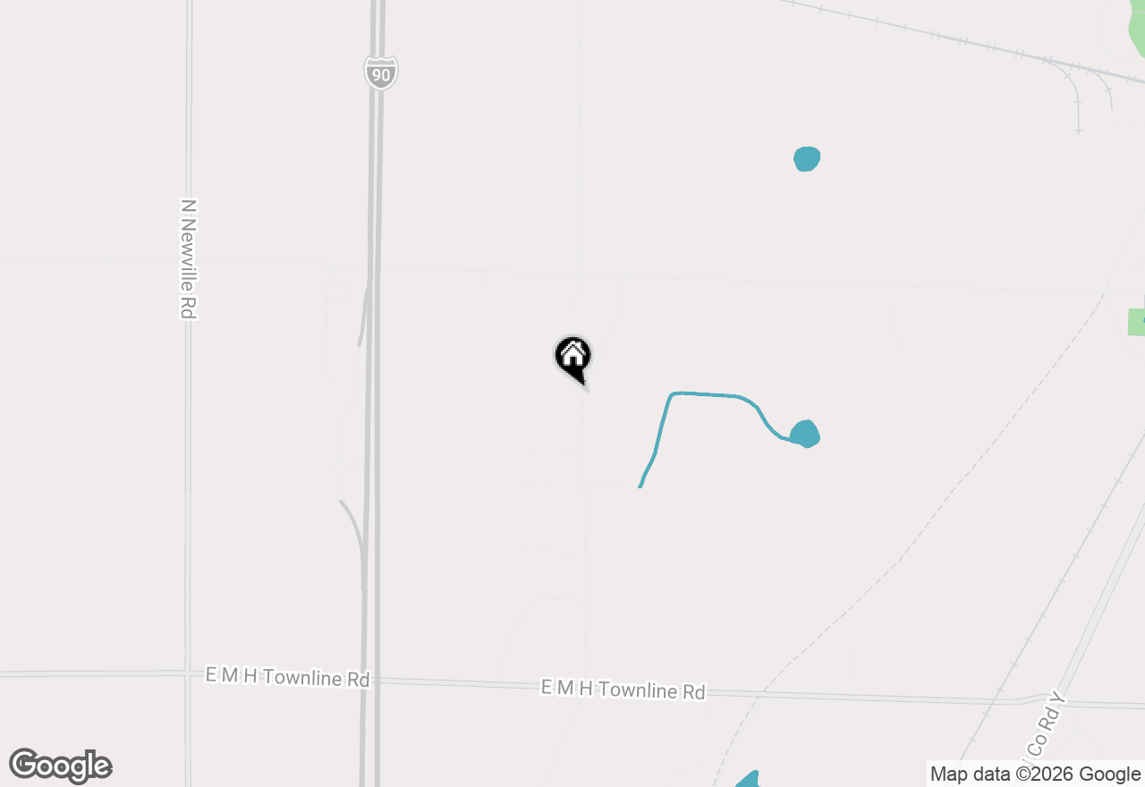Map of 6641 N Kennedy Road, Milton, WI 53563