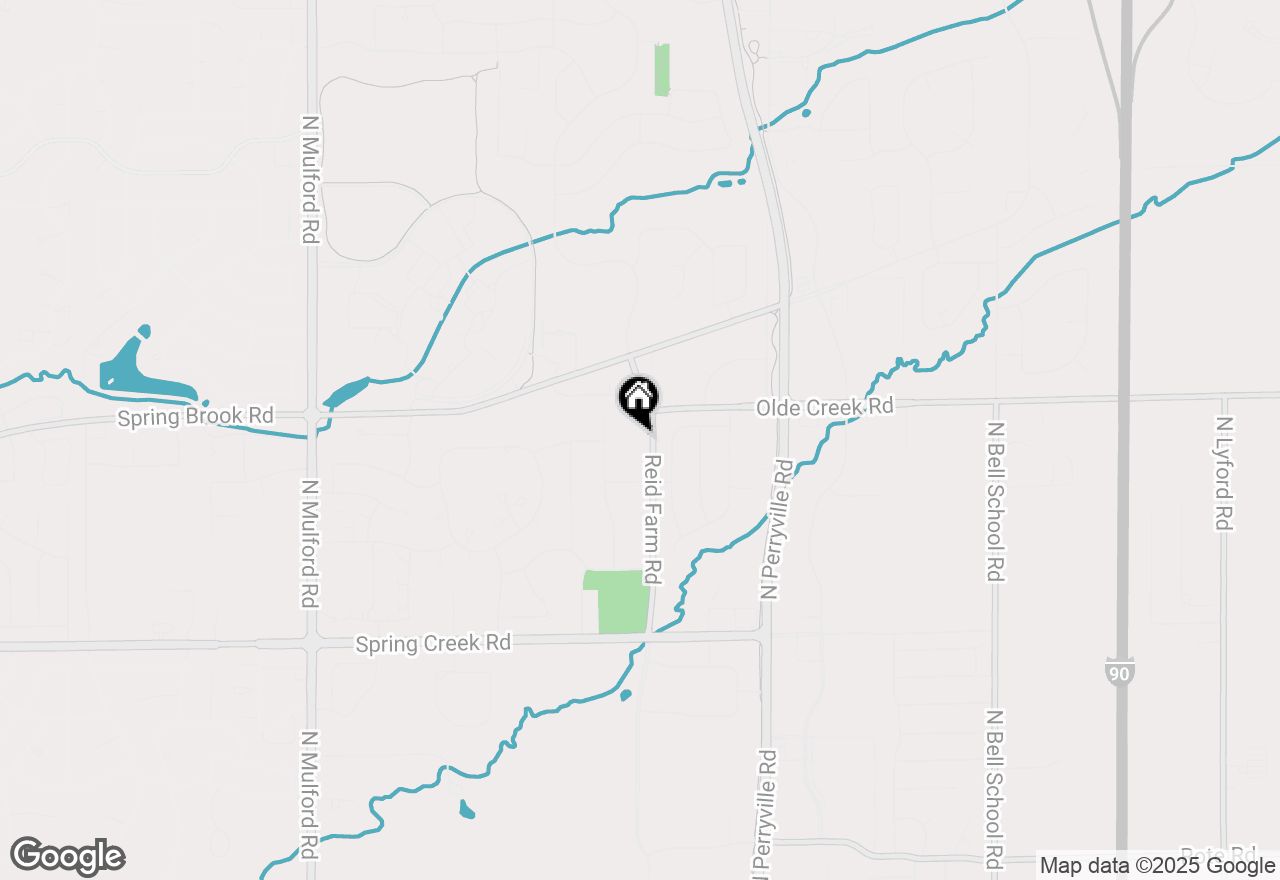 Map of 2930 Reid Farm Road, Rockford, IL 61114