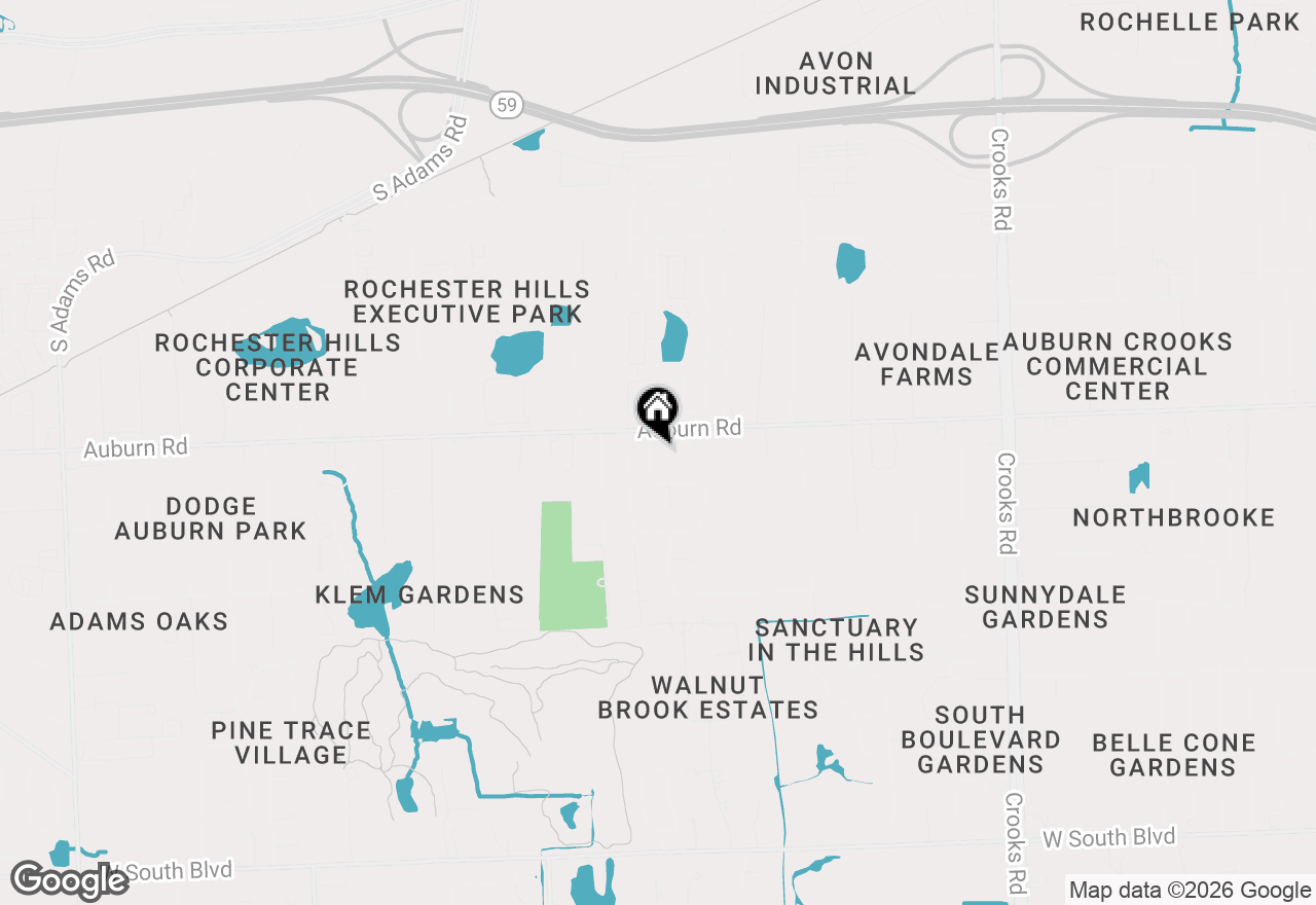 Map of 3021 Richmond Drive, Rochester Hills, MI 48309