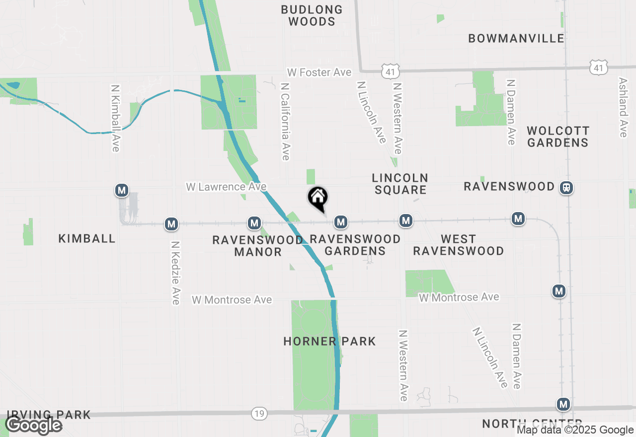 Map of 2661 W Leland Avenue #3, Chicago, IL 60625