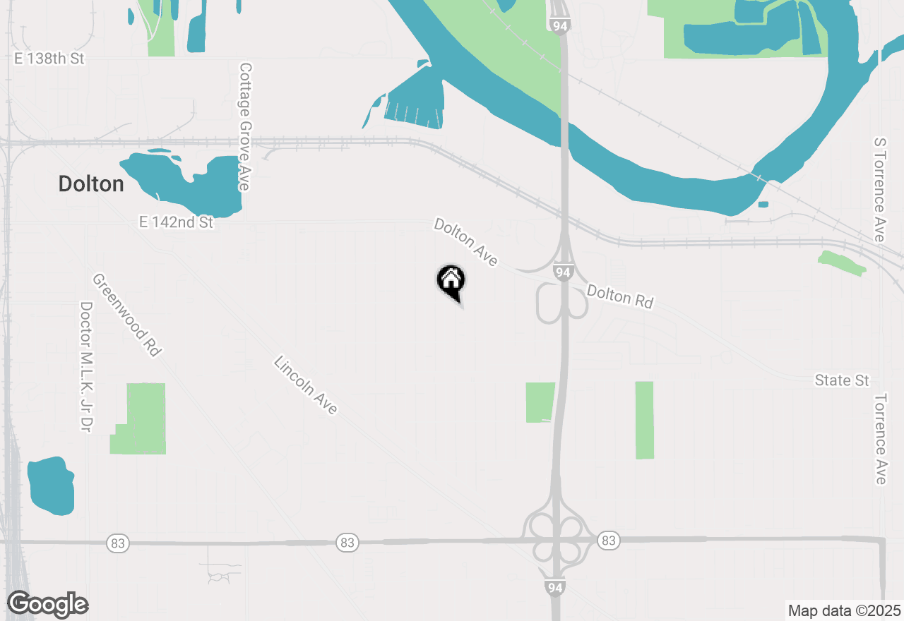 Map of 14409 Kimbark Avenue, Dolton, IL 60419