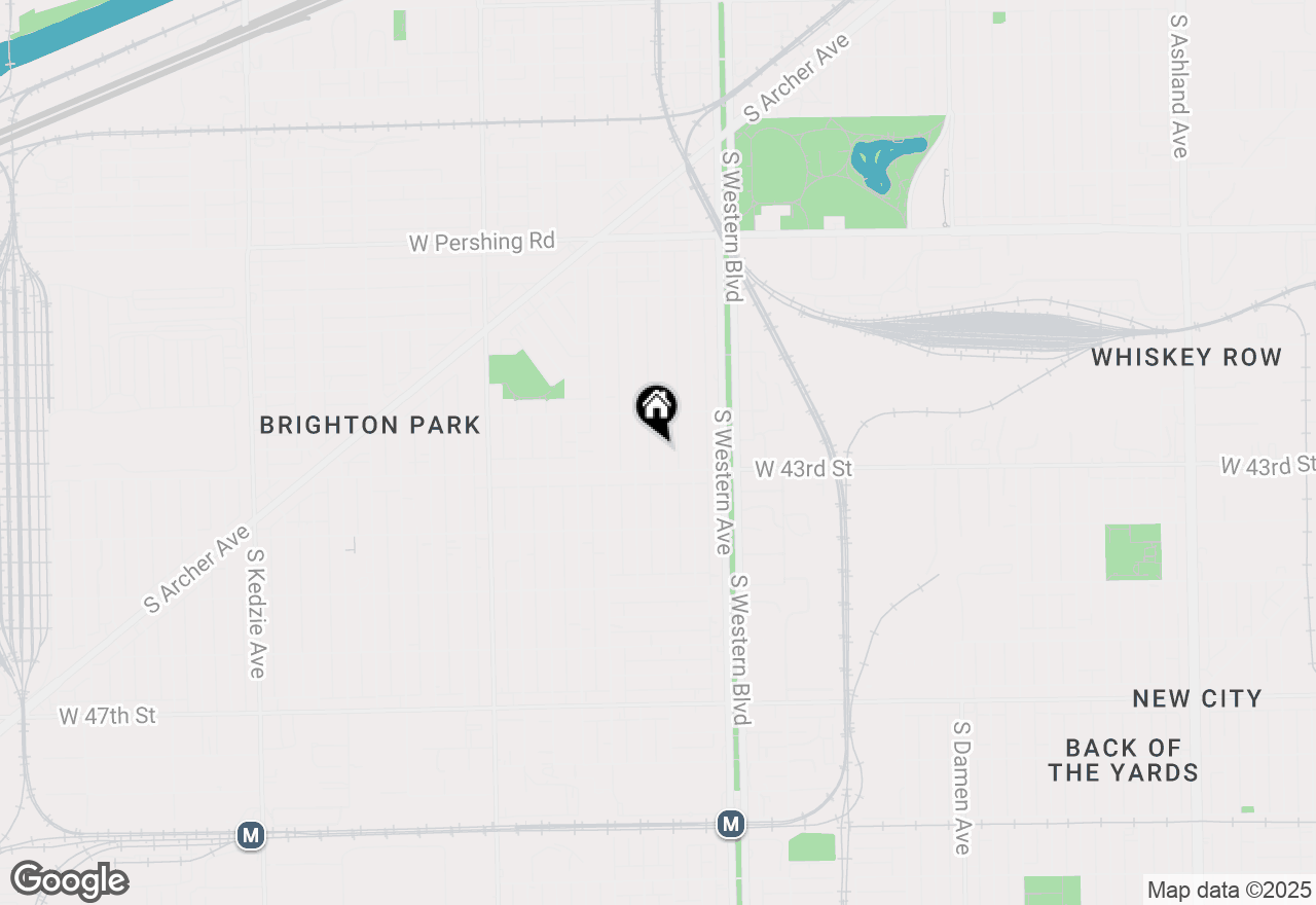 Map of 4240 S Campbell Avenue, Chicago, IL 60632