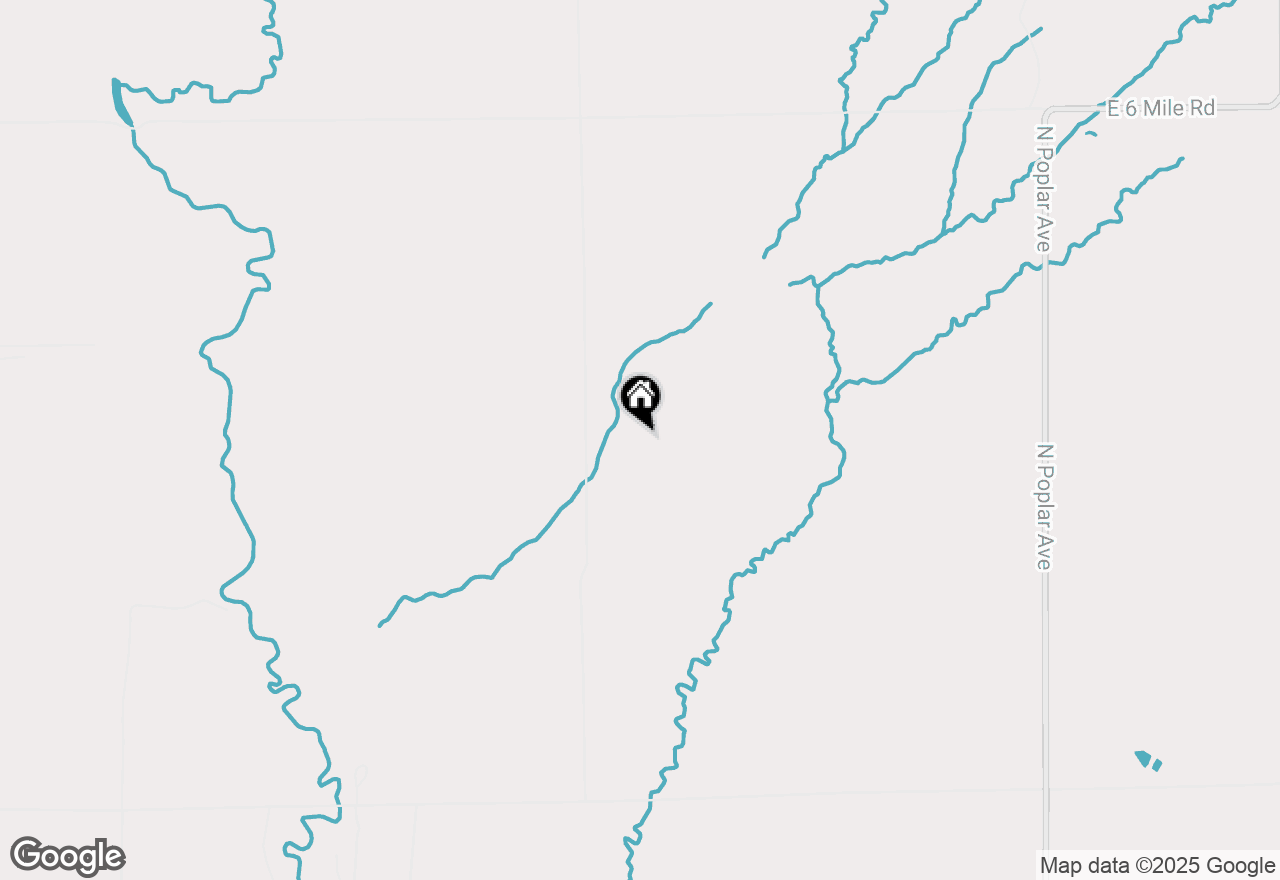 Map of 4222 N Spruce Ave Avenue, White Cloud, MI 49349