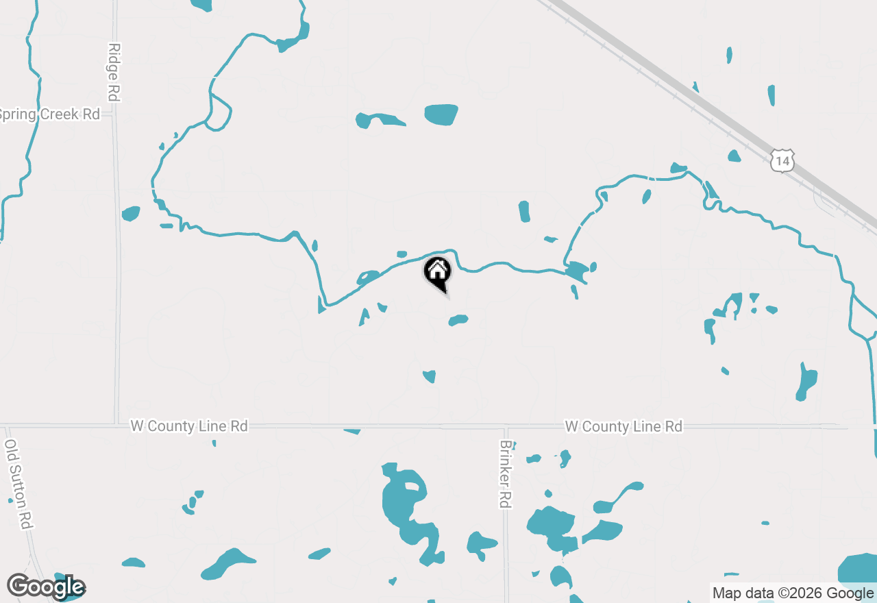 Map of 236 Steeplechase Road, Barrington Hills, IL 60010