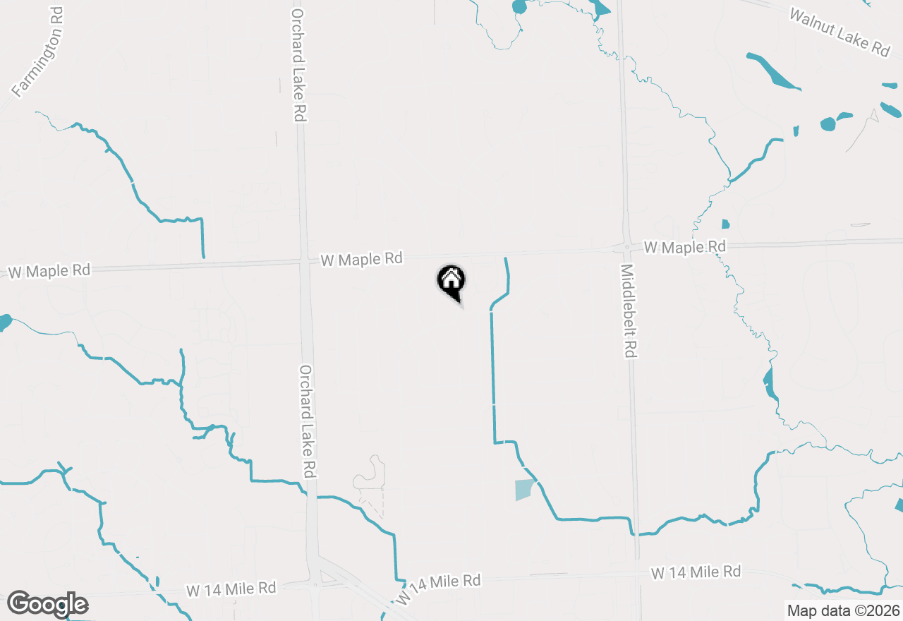 Map of 6628 Heather Heath, West Bloomfield, MI 48322