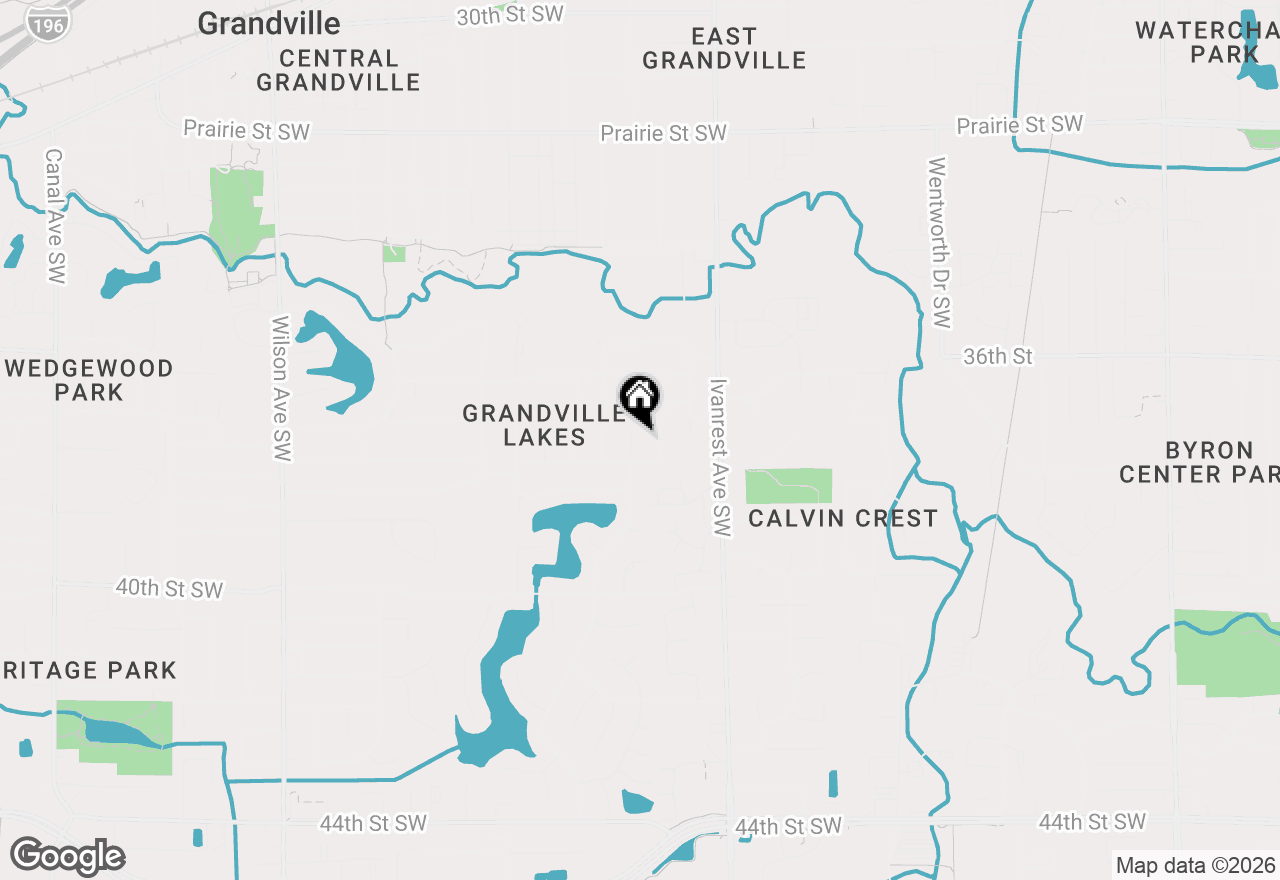 Map of 3740 Piute Drive Sw, Grandville, MI 49418