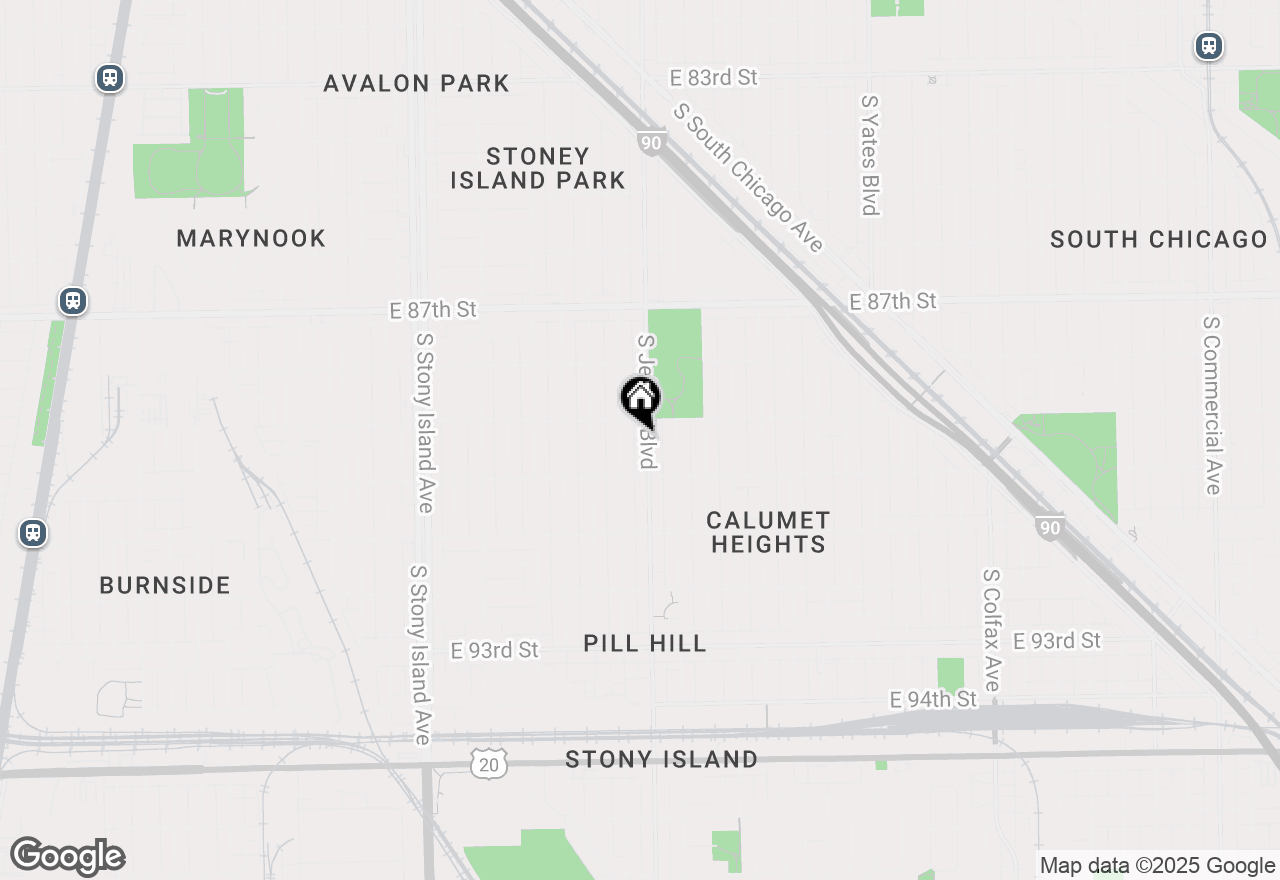 Map of 8920 S Jeffery Boulevard, Chicago, IL 60617