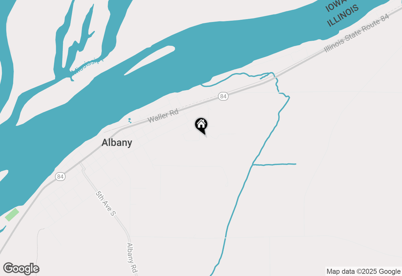 Map of 142 Riverview Drive, Albany, IL 61230