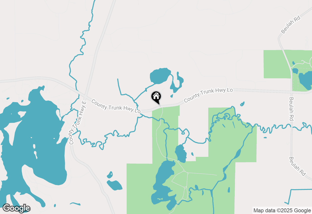 Map of S102W33620 County Road Lo #S102W33608, Mukwonago, WI 53149