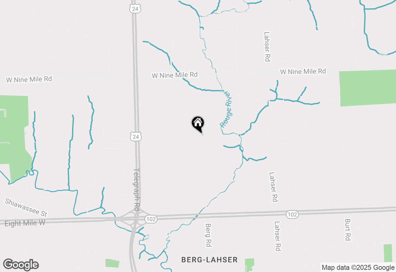 Map of 21771 Fairway Drive, Southfield, MI 48033