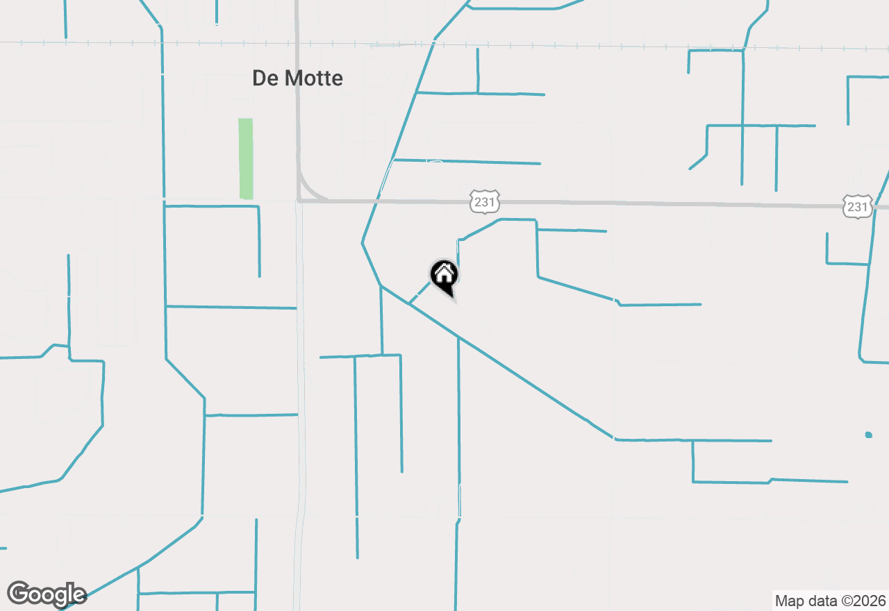 Map of 1919-1921 Daisy Street Se, Demotte, IN 46310