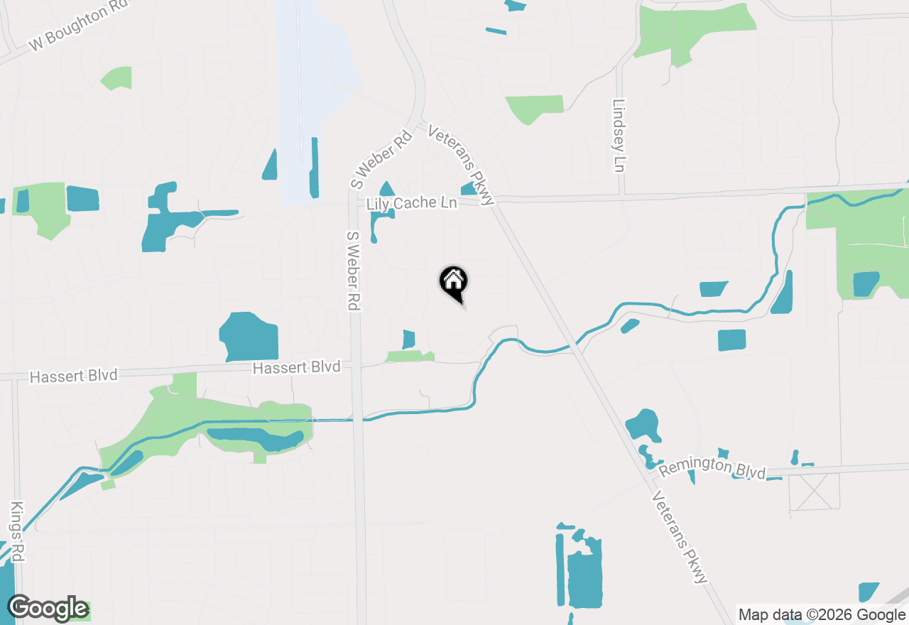 Map of 1160 Bramble Avenue, Bolingbrook, IL 60490