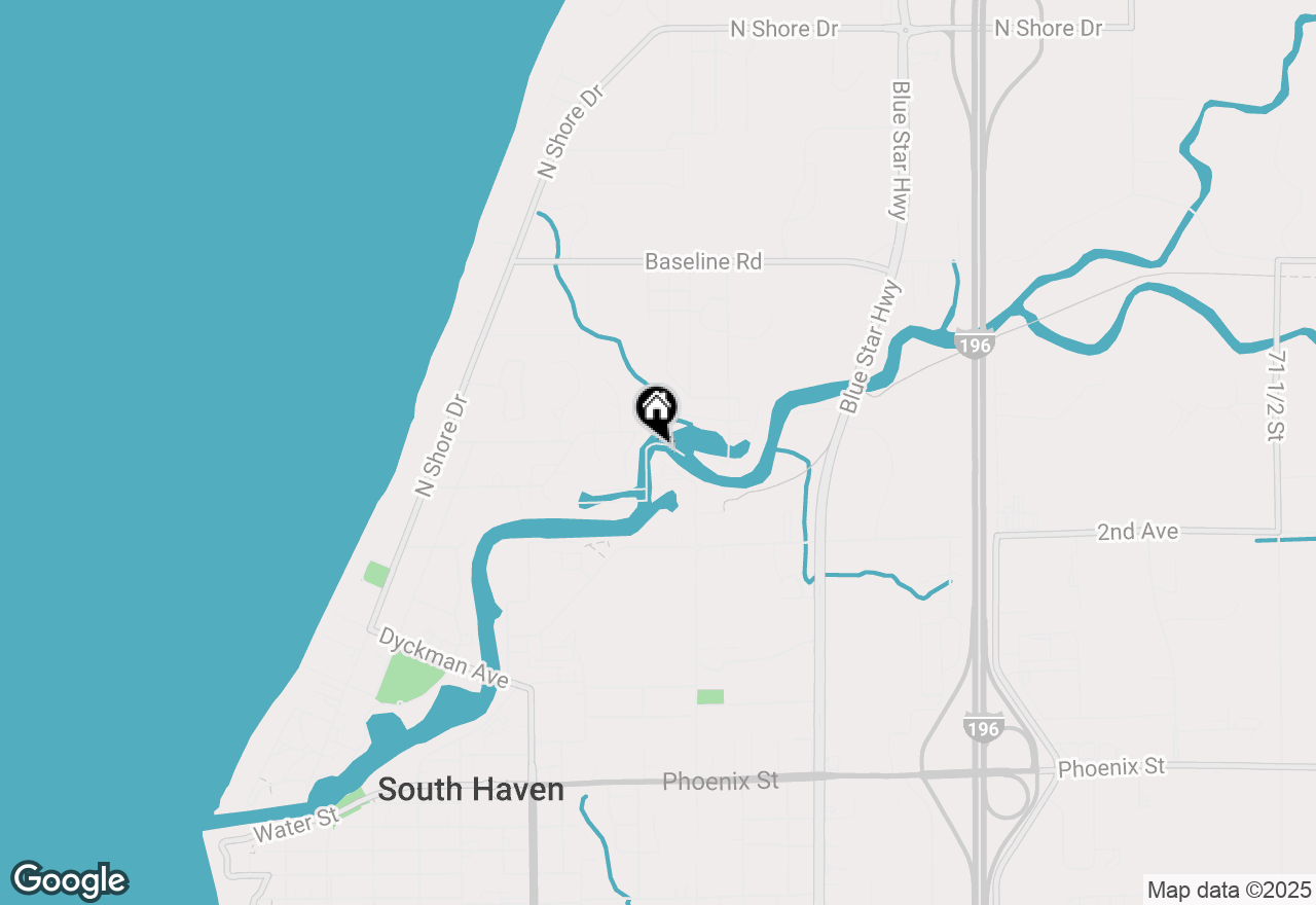 Map of 1 Bailey Avenue #1, South Haven, MI 49090