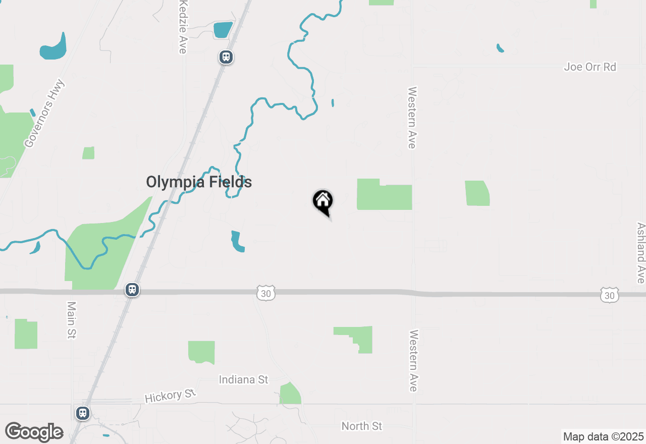 Map of 20832 Sparta Lane, Olympia Fields, IL 60461