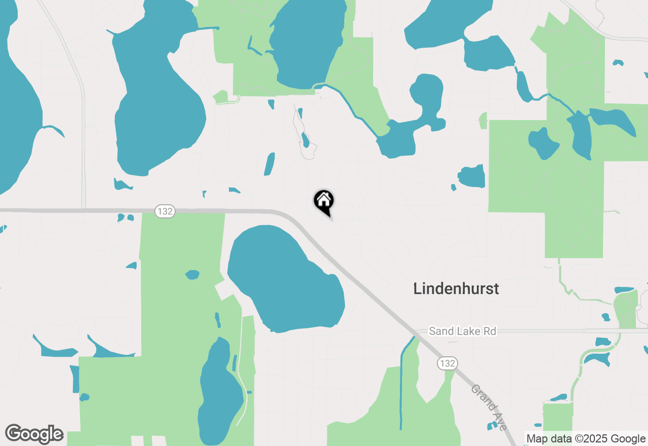 Map of 1805 Fairfield Road, Lindenhurst, IL 60046