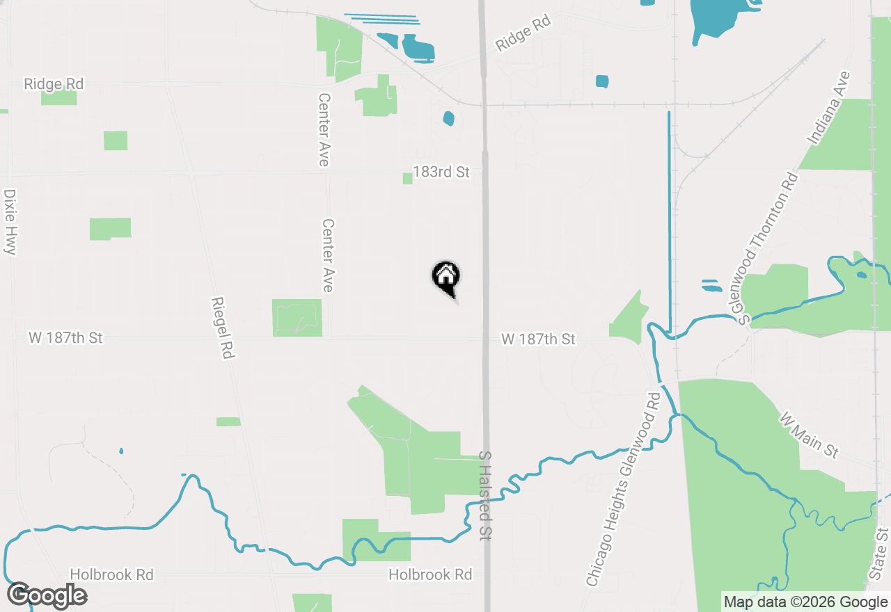 Map of 1101 W Ohio Street, Glenwood, IL 60425