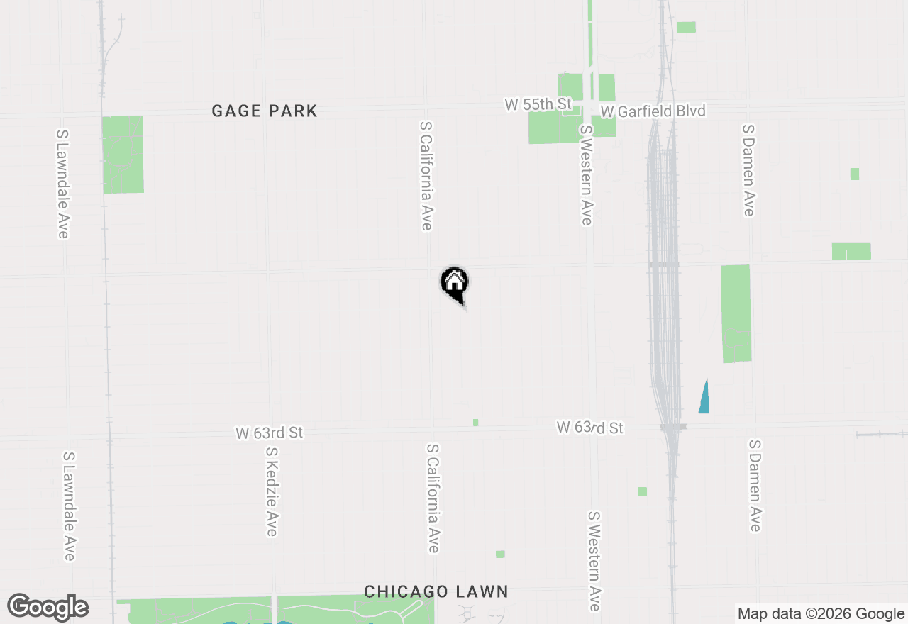 Map of 6005 S Fairfield Avenue, Chicago, IL 60629
