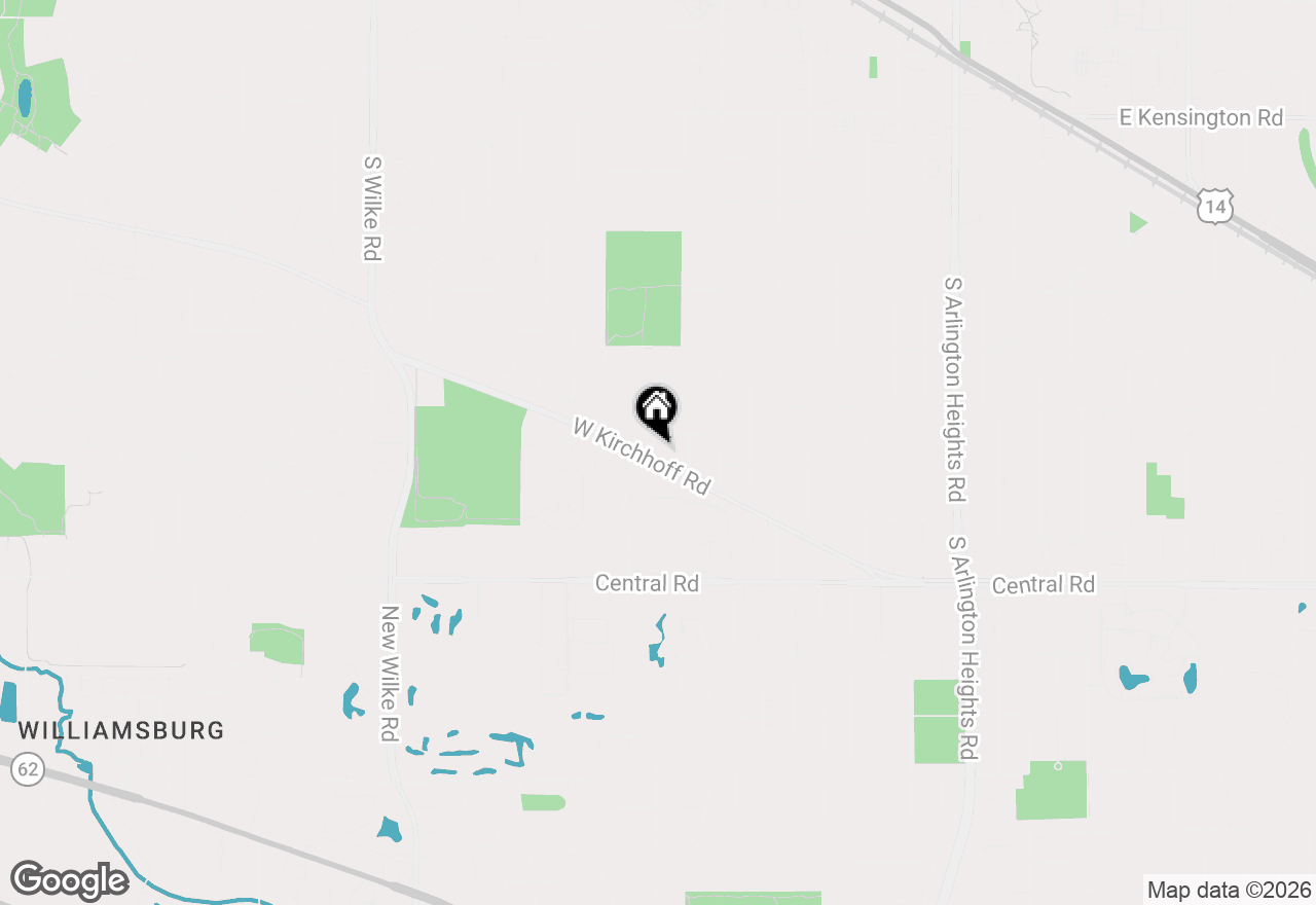 Map of 815 S Salem Avenue, Arlington Heights, IL 60005