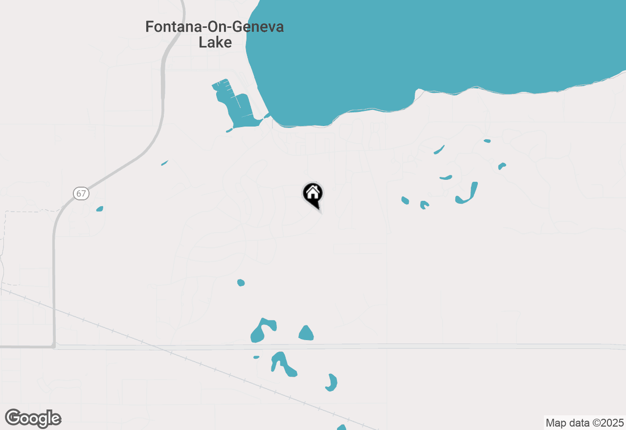 Map of 465 Sylvan Dr, Fontana, WI 53125