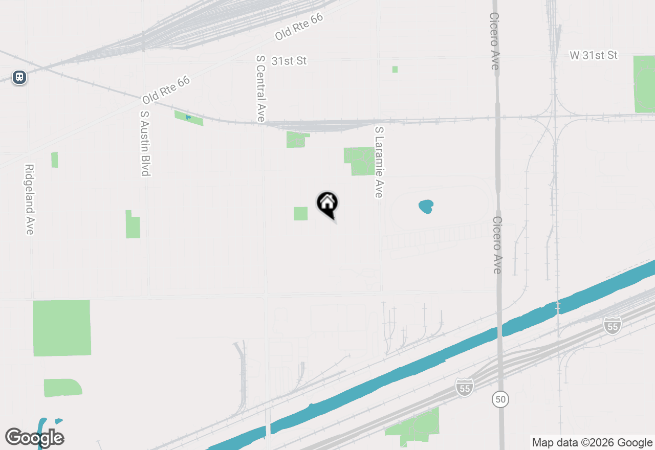 Map of 3631 54th Avenue, Cicero, IL 60804