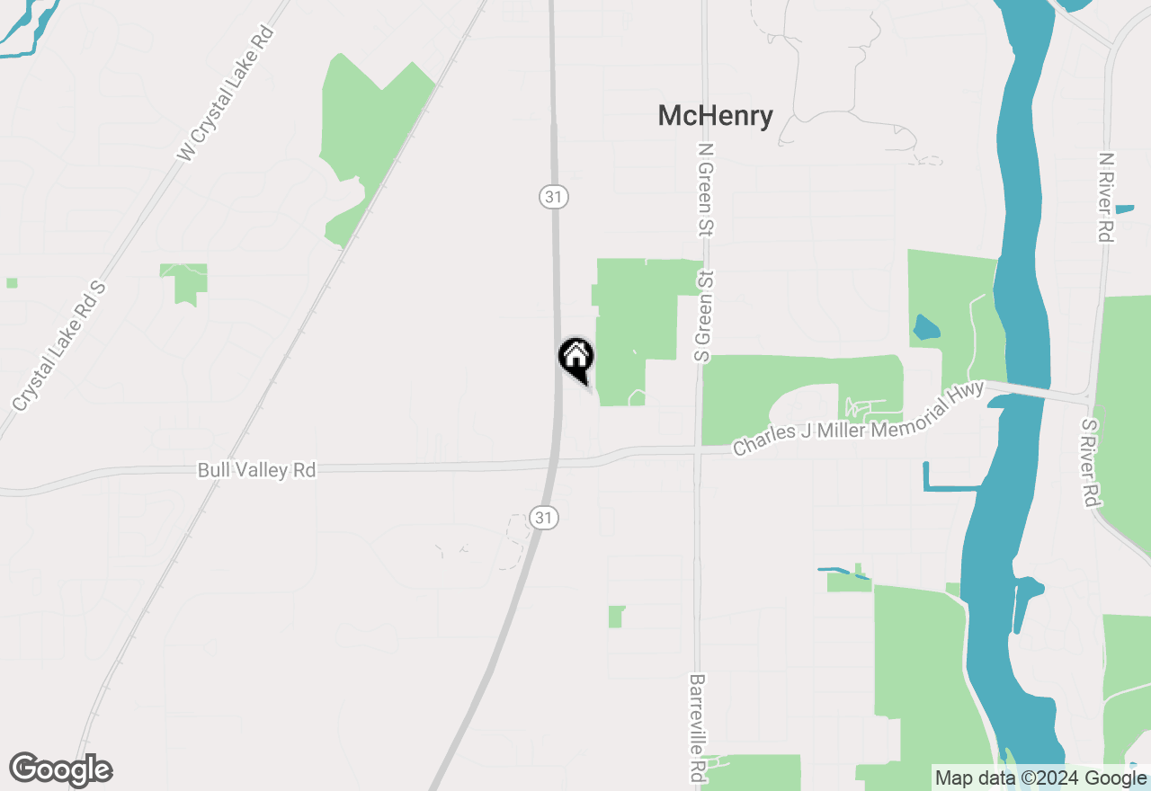 Map of 366-380 Bank Drive, Mchenry, IL 60050