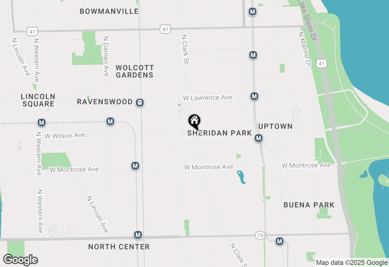 Map of 4558 N Clark Street, Chicago, IL 60640