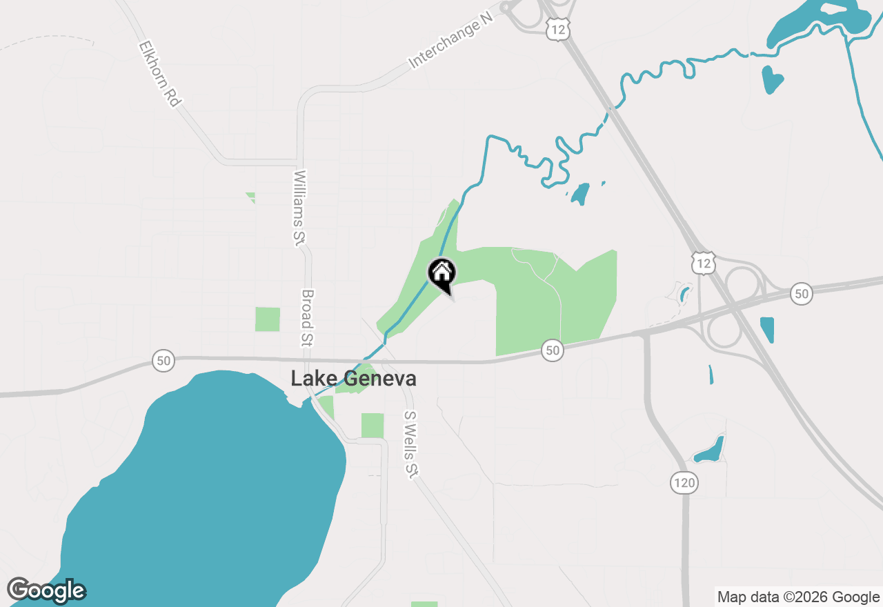 Map of 426 Country Club Dr, Lake Geneva, WI 53147