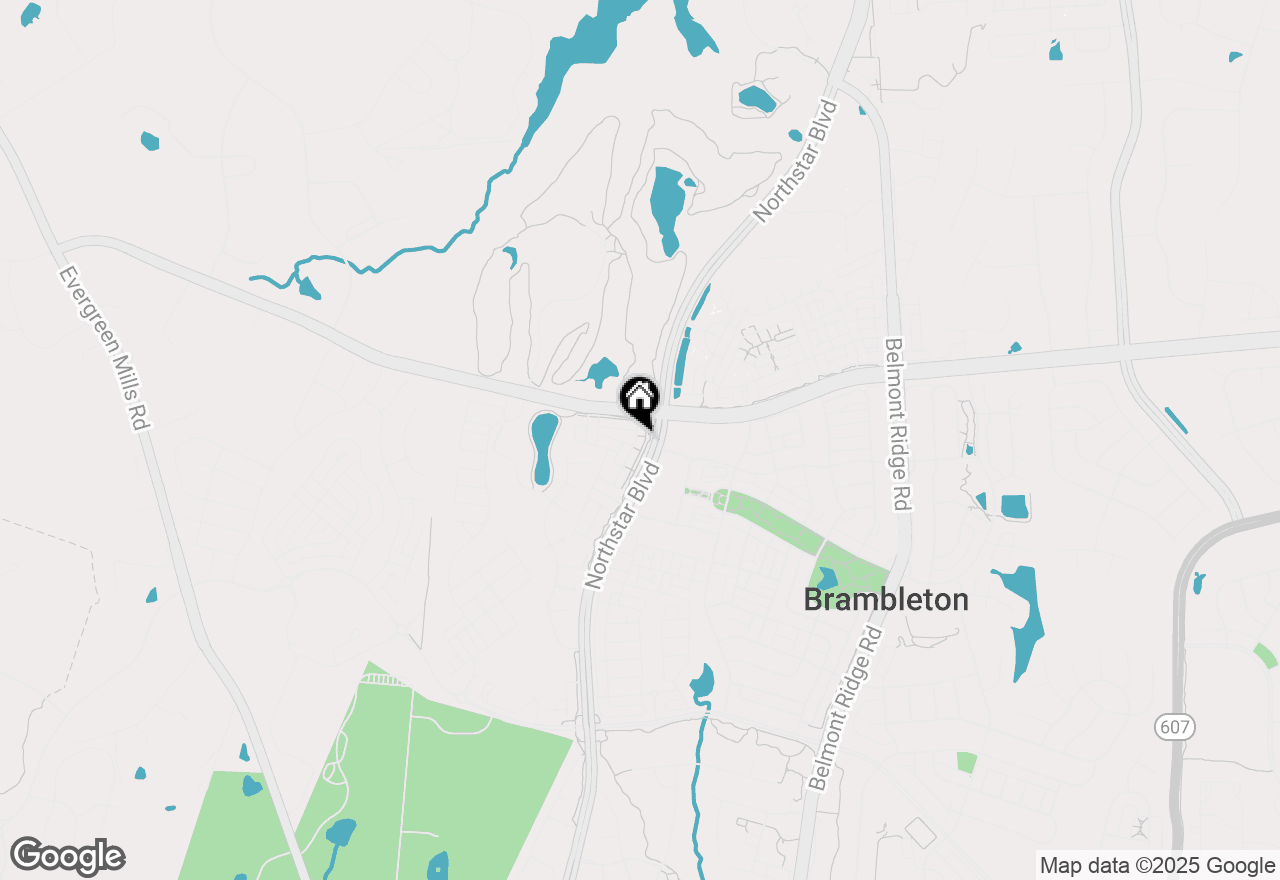 Map of 22816 Goldsborough Terrace, Brambleton, VA 20148