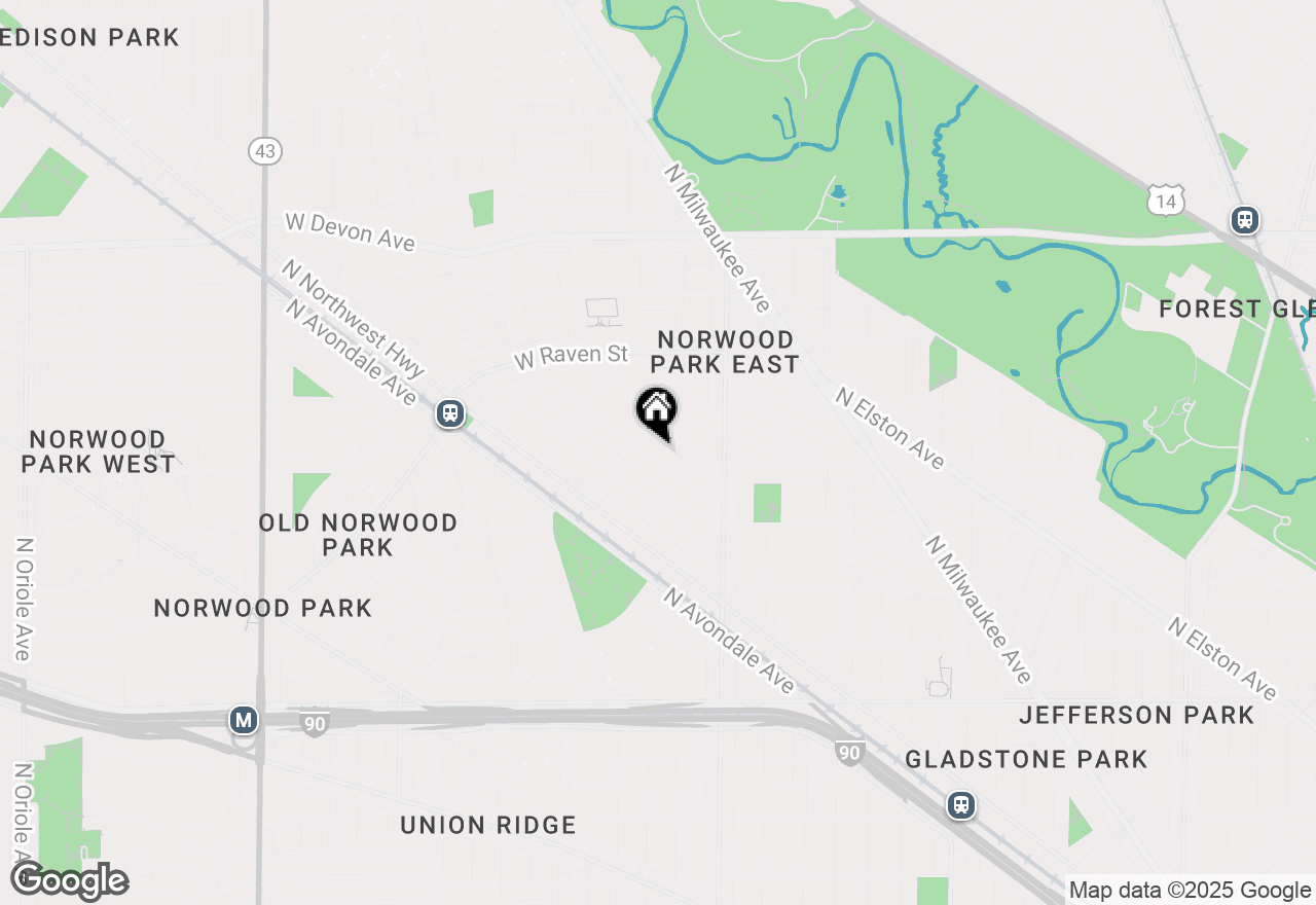 Map of 6027 N Newburg Avenue, Chicago, IL 60631