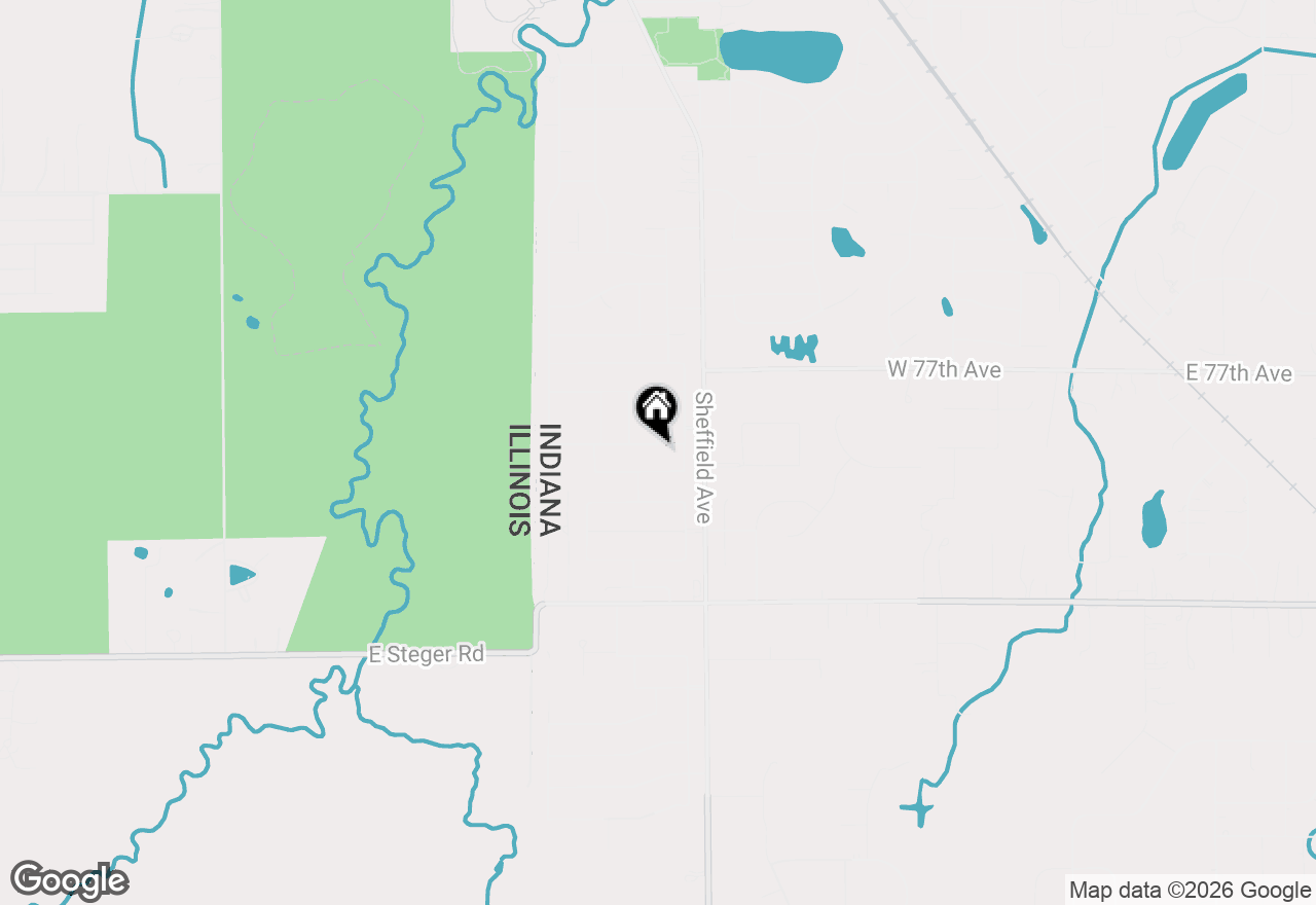 Map of 218 Summerhill Drive, Dyer, IN 46311