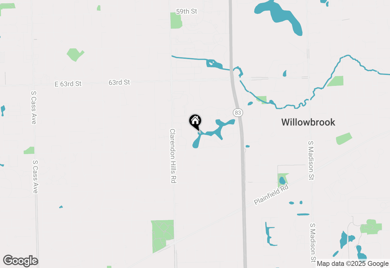 Map of 501 Lake Hinsdale Drive #504, Willowbrook, IL 60527