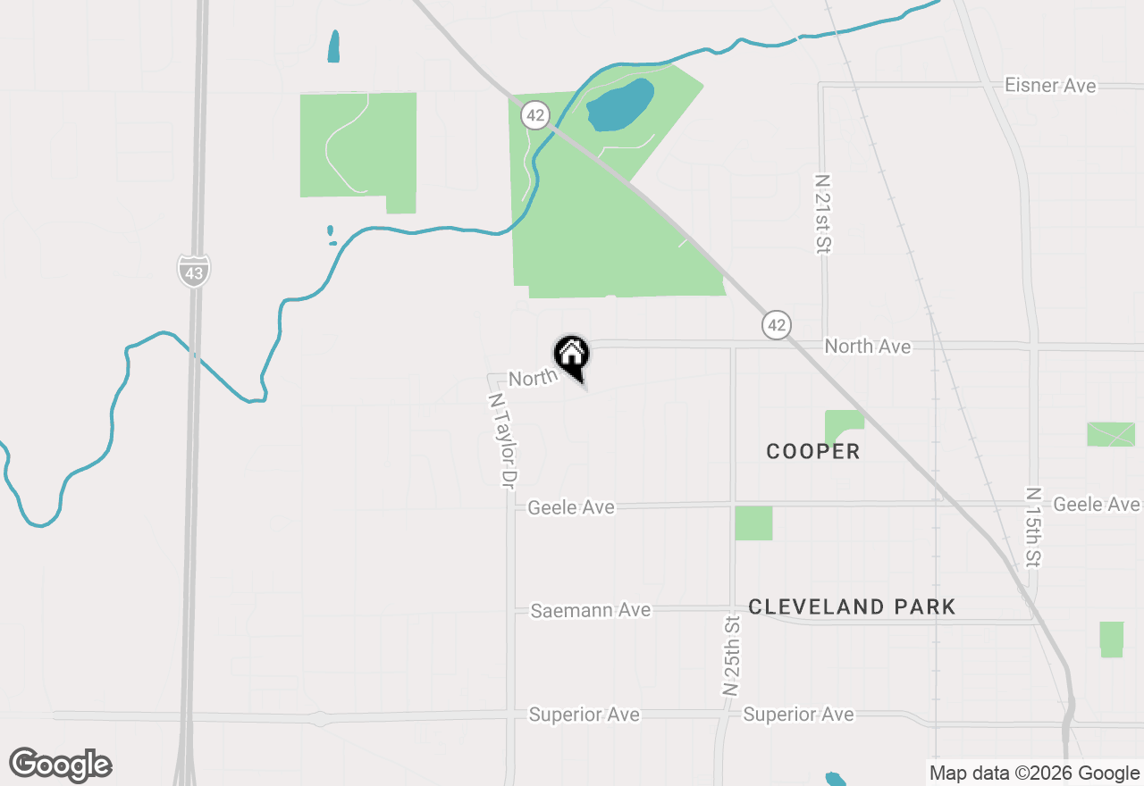 Map of 3022 Main Ave, Sheboygan, WI 53083