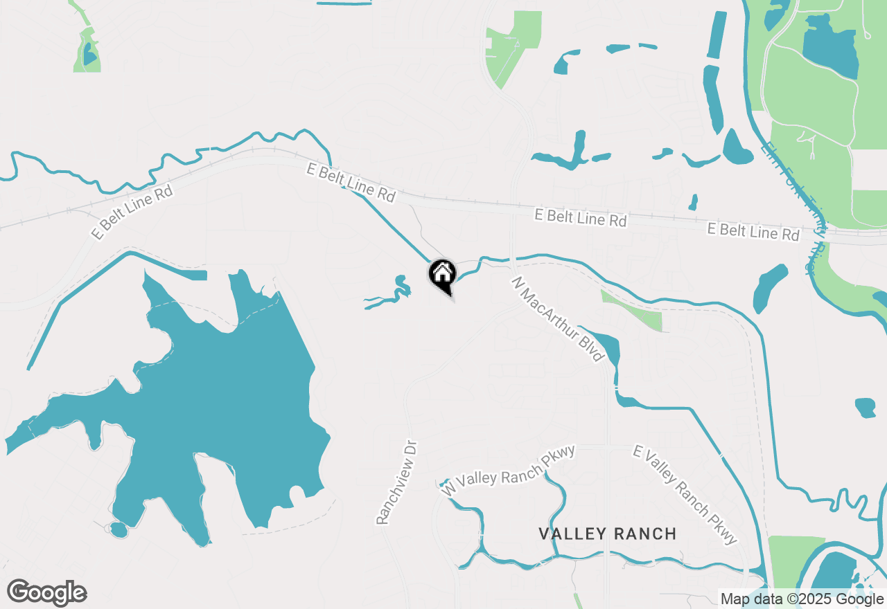 Map of 10521 Chaucer Hill Lane, Irving, TX 75063