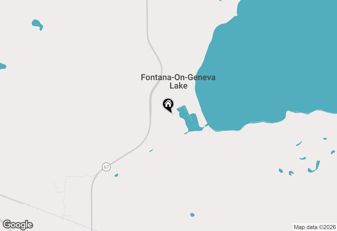 Map of 269 Fontana Ave #1704, Fontana, WI 53125