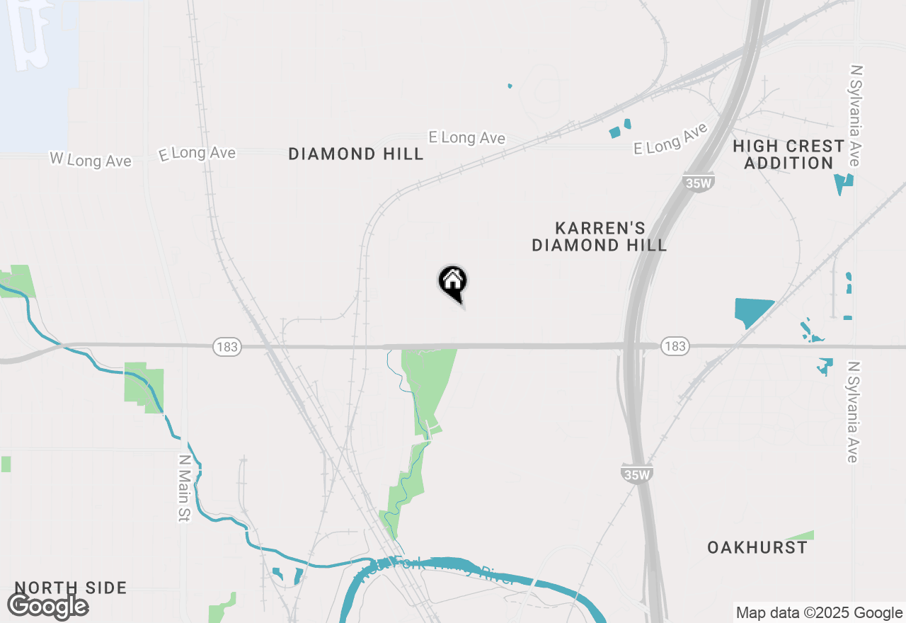 Map of 2901 Schwartz Avenue, Fort Worth, TX 76106