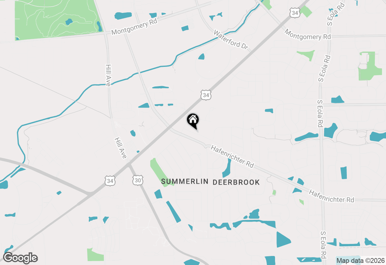 Map of 1661 Baler Avenue, Aurora, IL 60503