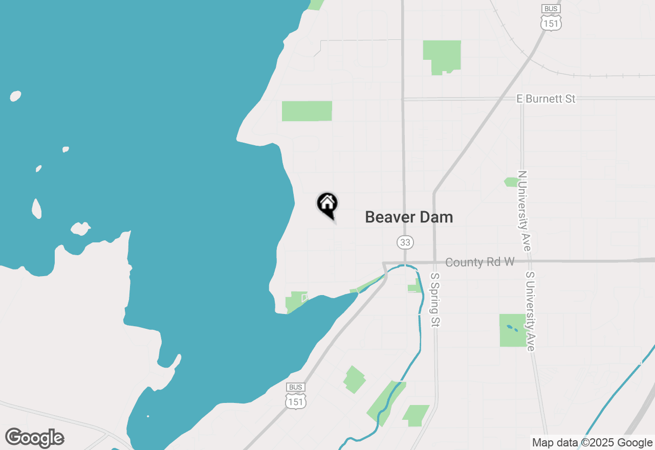 Map of 504 W 3rd Street, Beaver Dam, WI 53916