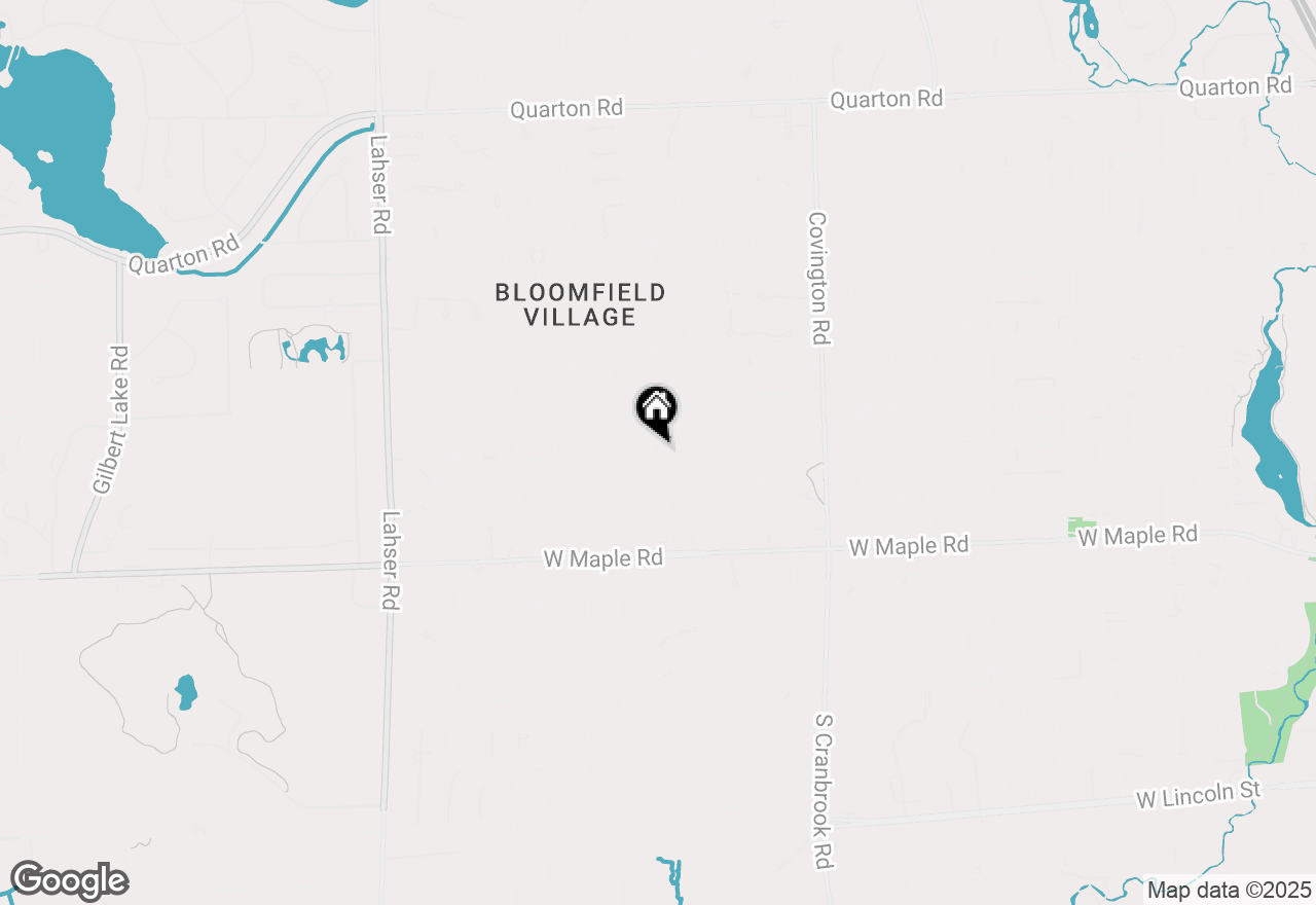 Map of 400 Hamilton Road, Bloomfield, MI 48301