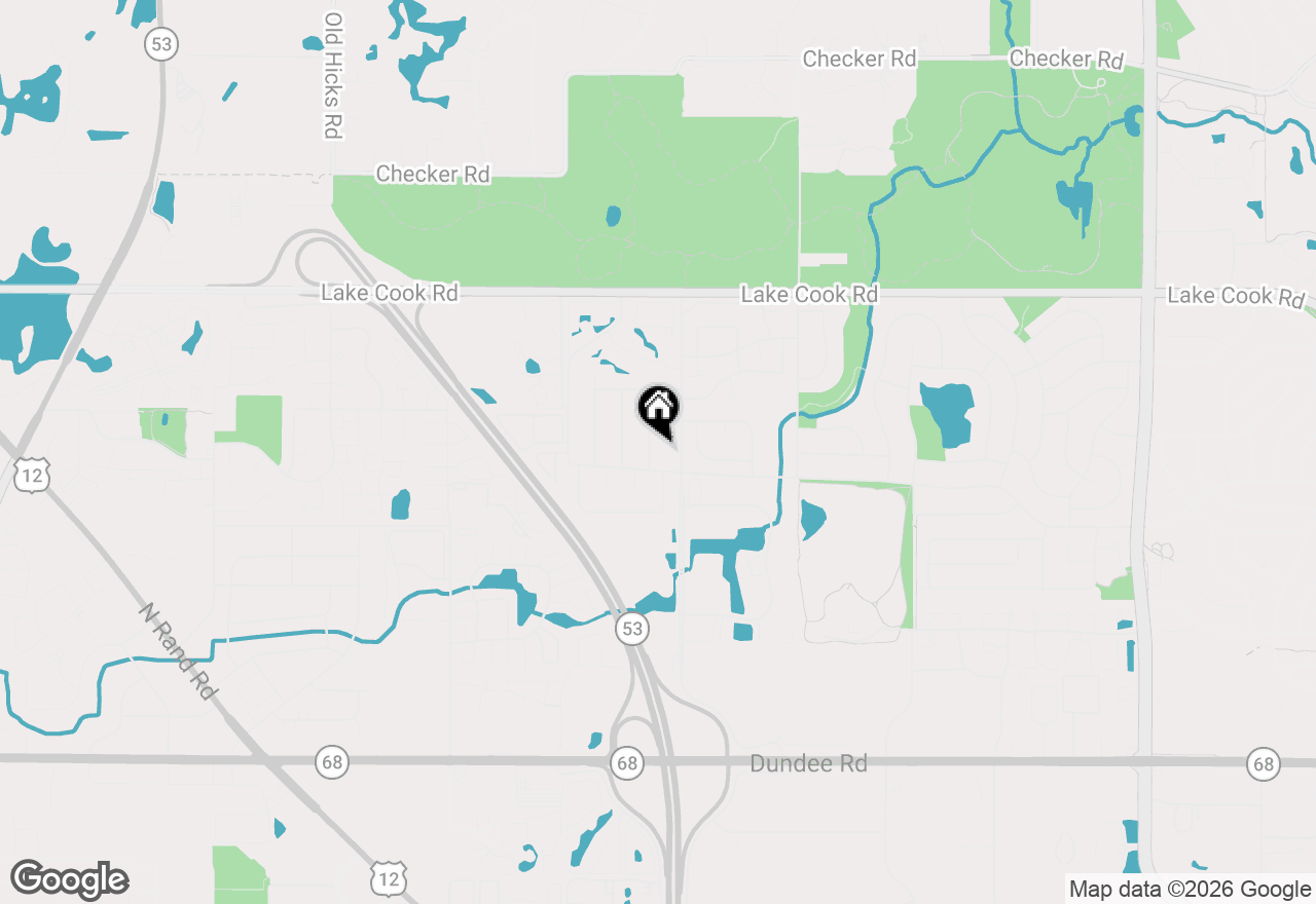 Map of 3923 New Haven Avenue, Arlington Heights, IL 60004