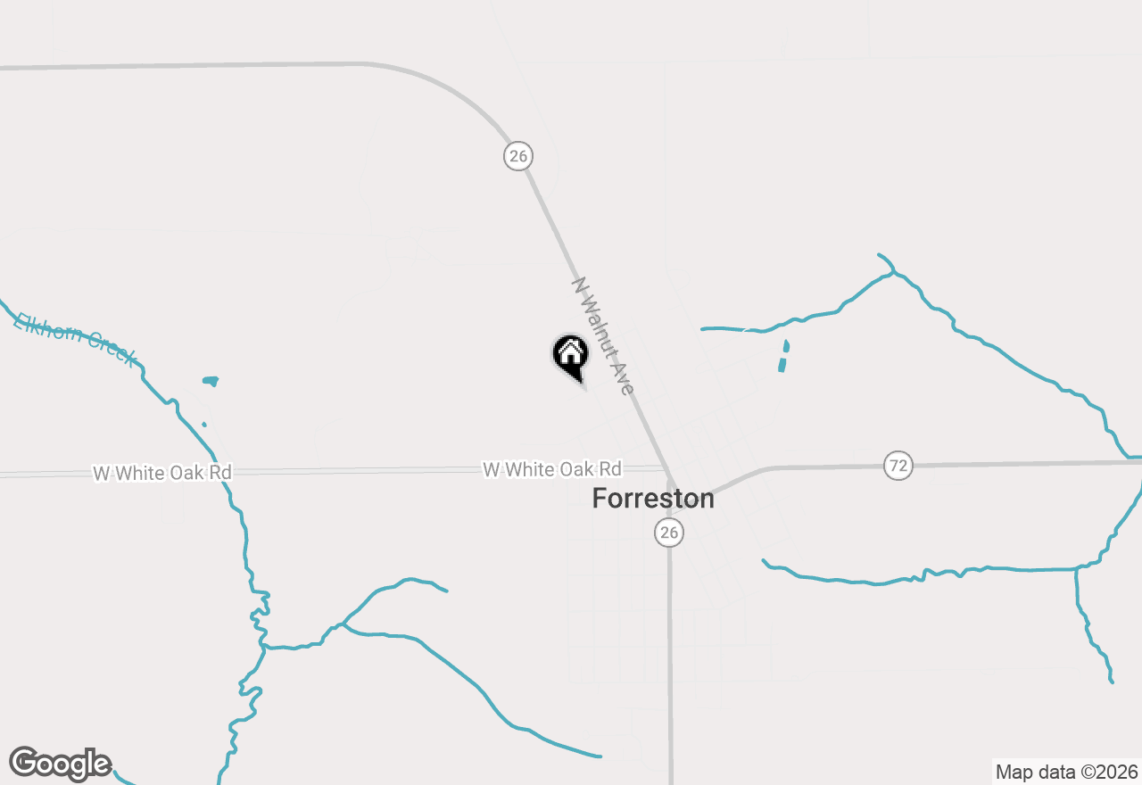Map of 308 W Logan Street, Forreston, IL 61030