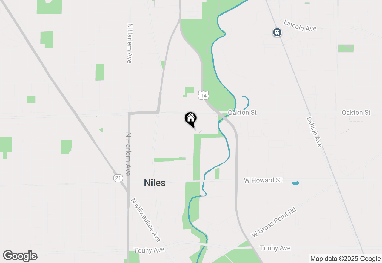 Map of 7873 N Nordica Avenue, Niles, IL 60714