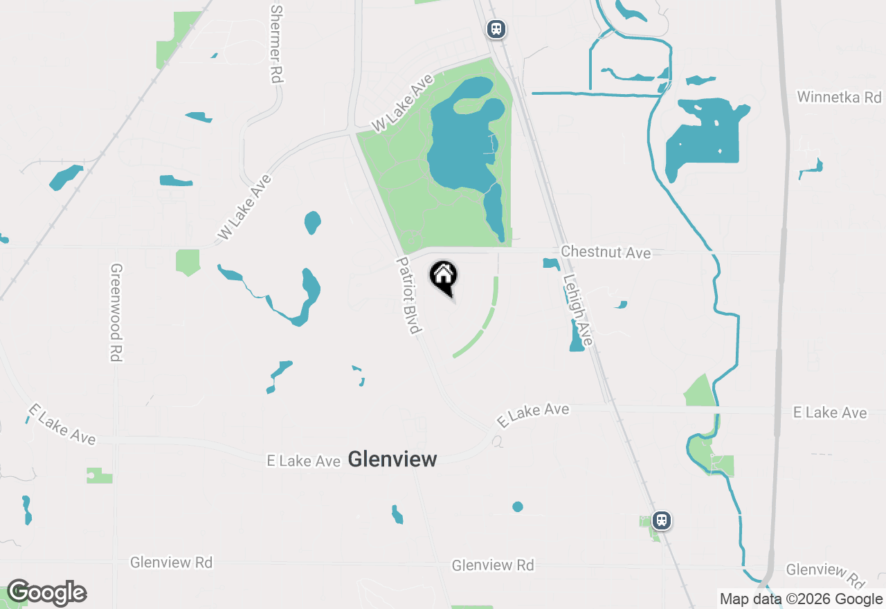 Map of 1659 Constitution Drive, Glenview, IL 60026