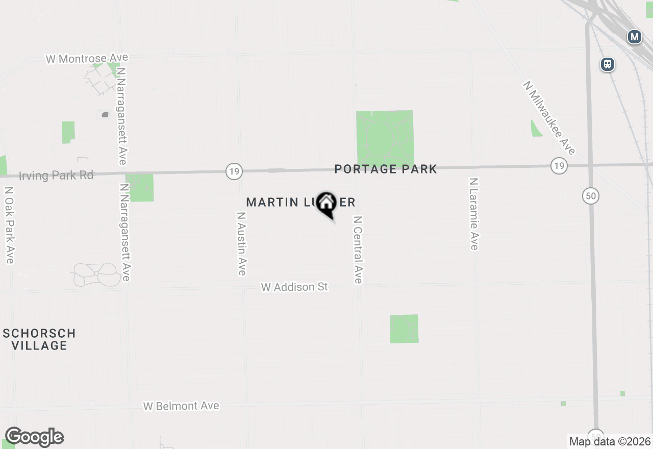 Map of 5700 W Grace Street, Chicago, IL 60634