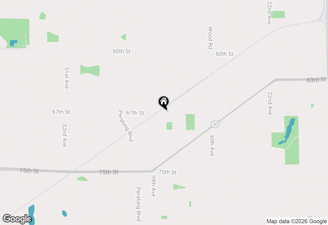 Map of 6630 37th Ave, Kenosha, WI 53142