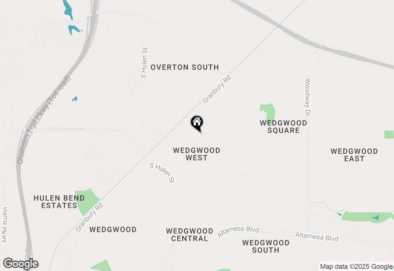 Map of 5905 Wheaton Drive, Fort Worth, TX 76133