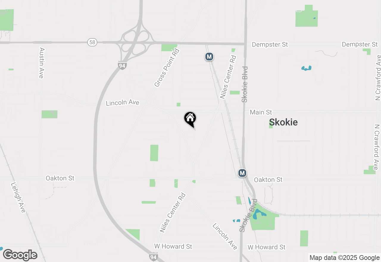 Map of 5105 W Madison Place #306, Skokie, IL 60077