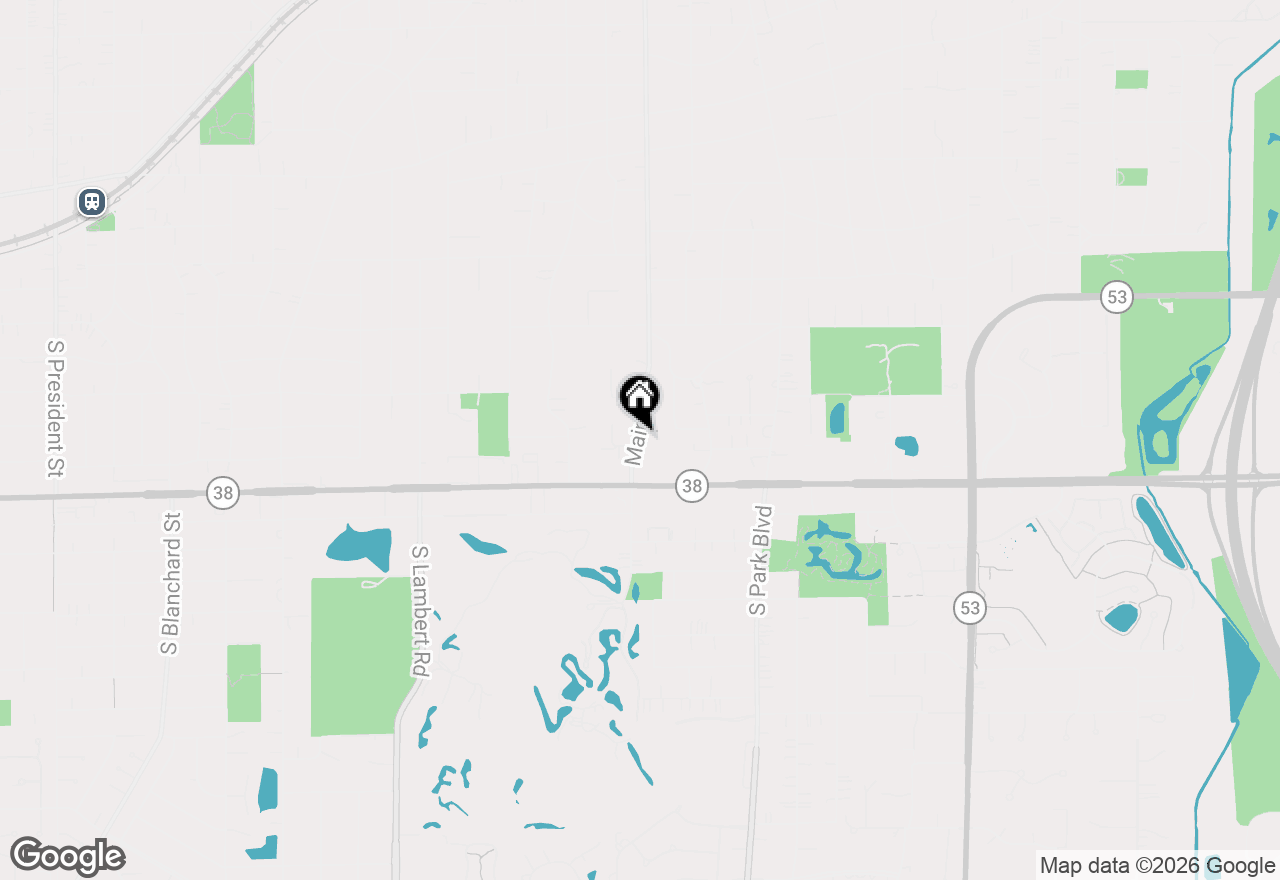 Map of 37 N Main Street #40, Glen Ellyn, IL 60137