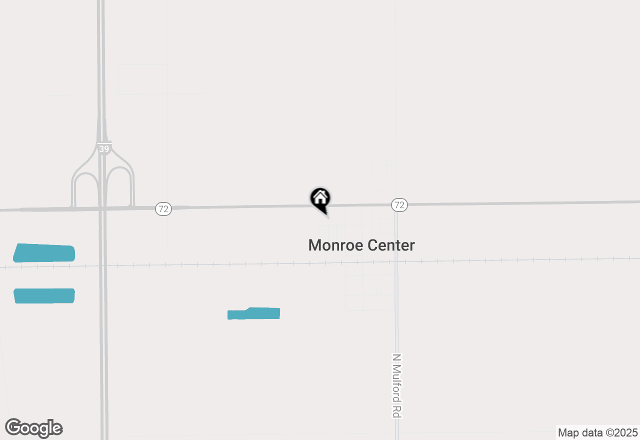 Map of 402 North Street, Monroe Center, IL 61052