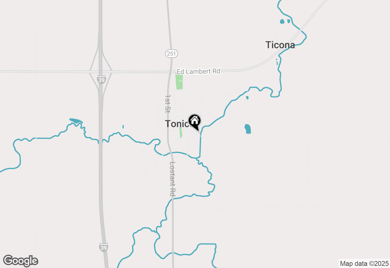 Map of 218 S Oneca Street, Tonica, IL 61370